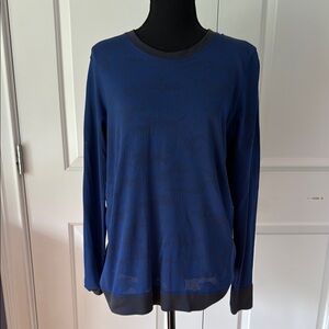 Lululemon Blue Long Sleeve Top